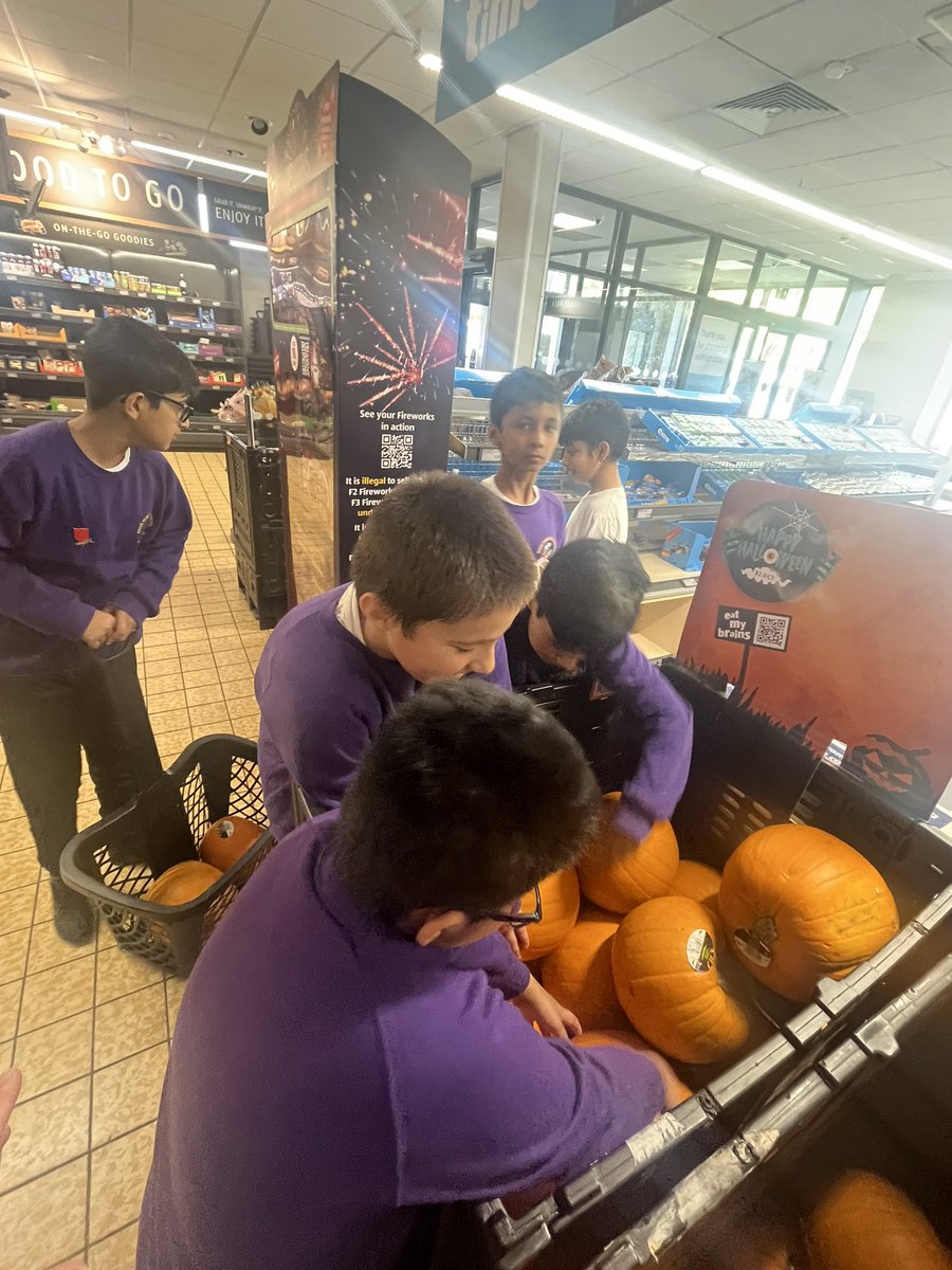 ParkRoadJIandN's tweet photo. We’re so proud of our Year 6 Pumpkin Pickers 🎃 They showed amazing maturity, respect and teamwork while hunting for the best pumpkins for our decorating competition. Stay tuned for the results! #thriveapproach https://t.co/ELCf6lShrK