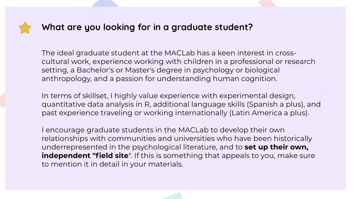 Dorsa Amir (@dorsaamir) on Twitter photo Want to do a PhD with me at <a href="/DukeU/">Duke University</a>? I'm considering applications this fall for a new graduate student! ⭐️ For more info, check out this FAQ for prospective students to learn what the lab is focusing on & what I'm looking for in a graduate student. mindandculturelab.com/faq Want to do a PhD with me at <a href="/DukeU/">Duke University</a>? I'm considering applications this fall for a new graduate student! ⭐️ For more info, check out this FAQ for prospective students to learn what the lab is focusing on & what I'm looking for in a graduate student. mindandculturelab.com/faq