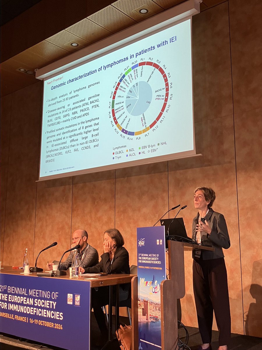 Fantastic talks by Dr. Jacques Rivière and Dr. Eleonora Gambineri about how truncate time to immunodeficiency diagnosis at #ESID2024 #Grifols symposium today