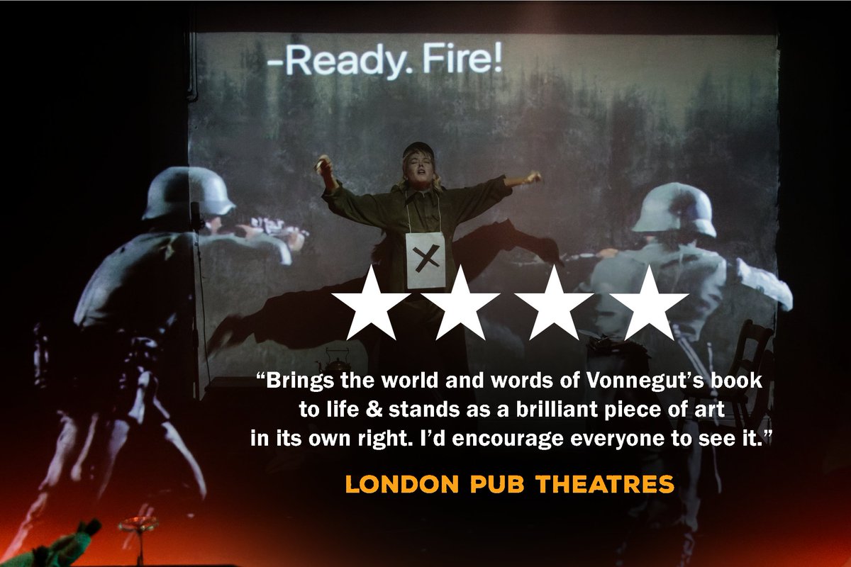 So It Goes Theatre (@sgtheatre) on Twitter photo Last 3 shows of our award nominated, Kurt Vonnegut's Slaughterhouse Five. **Very limited availability tonight & tomorrow** Best Availability Saturday. <a href="/BrocJackTheatre/">Jack Studio Theatre</a>
Tickets: bit.ly/3VWhsYo
Photos by <a href="/the_ocular/">The Ocular Creative</a> Ends 19 Oct. Last 3 shows of our award nominated, Kurt Vonnegut's Slaughterhouse Five. **Very limited availability tonight & tomorrow** Best Availability Saturday. <a href="/BrocJackTheatre/">Jack Studio Theatre</a>
Tickets: bit.ly/3VWhsYo
Photos by <a href="/the_ocular/">The Ocular Creative</a> Ends 19 Oct.
