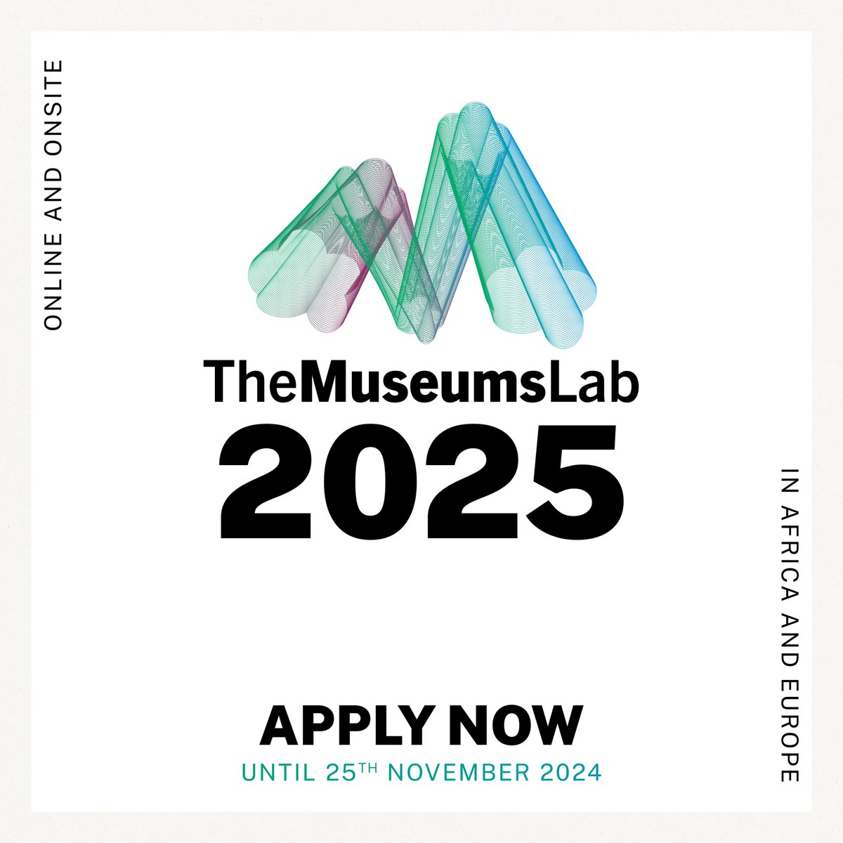 TheMuseumsLab's tweet photo. Call for Fellows
African & European museum professionals with 2+ years of experience are invited to apply for #TheMuseumsLab 2025 โ starting online in May, continuing onsite in Berlin & Addis Ababa.
๐
Apply by 25 Nov 2024
๐ https://t.co/yHzVlCVoZ9 https://t.co/Ylr8vgV1Dt