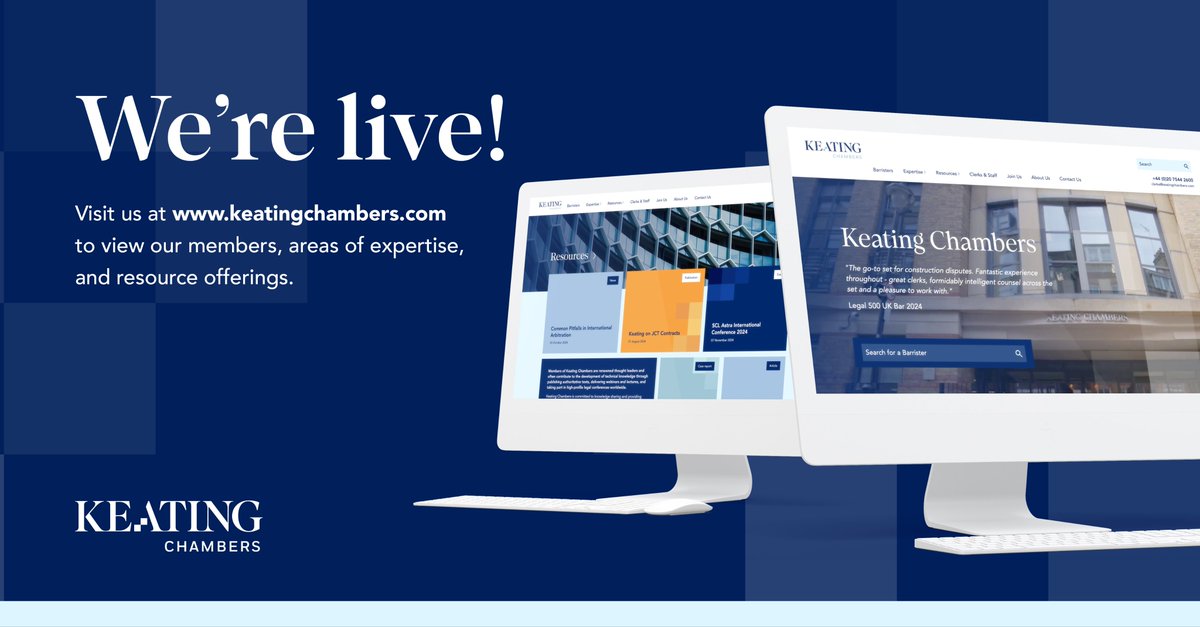 Keating Pupillages tweet media