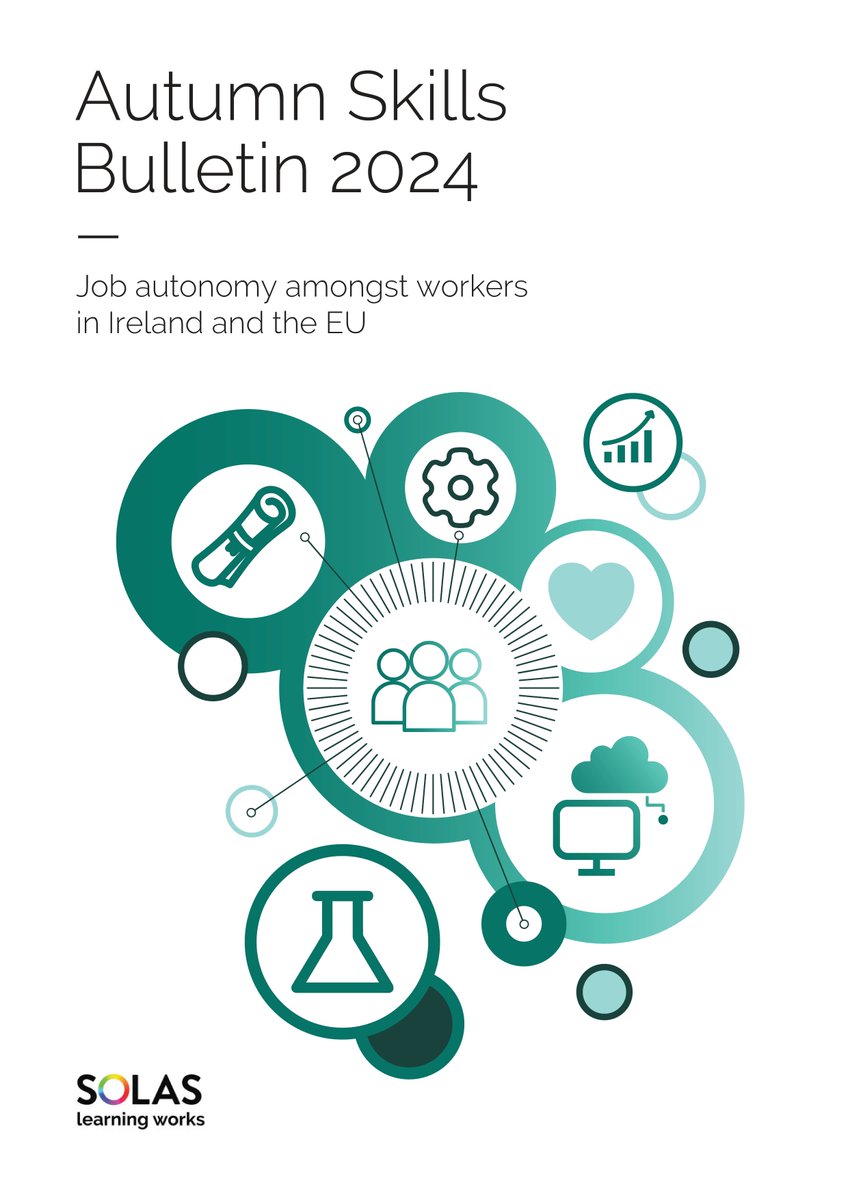 SOLASFET's tweet image. Our SOLAS Skills and Labour Market Research Unit (SLMRU) have published the Autumn Skills Bulletin 2024, which reports on the extent of #jobautonomy amongst workers in Ireland compared to the EU 27 average.

See the full report: solas.ie/f/70398/x/2dab…