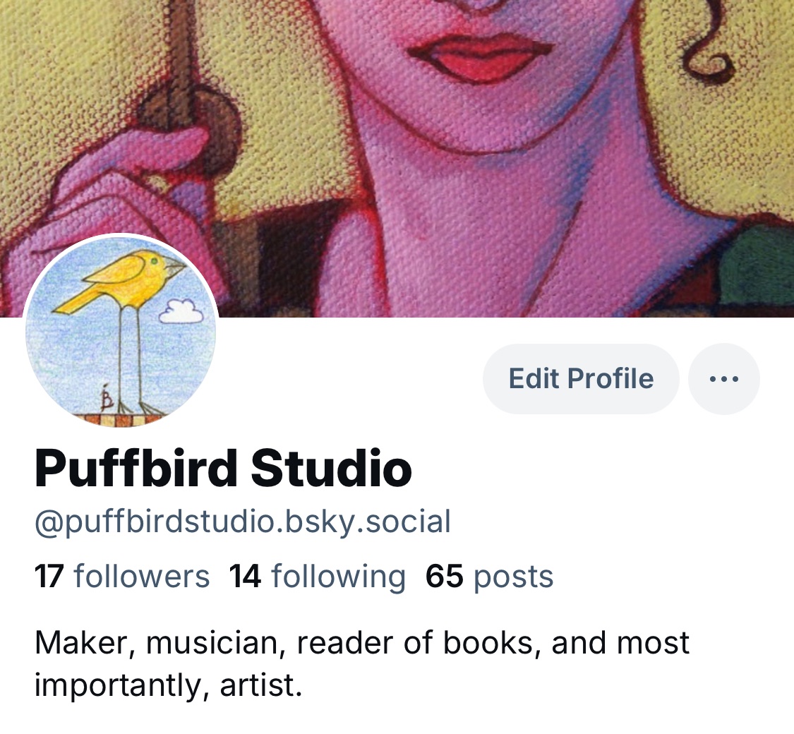 Just a reminder that you can find me over here…