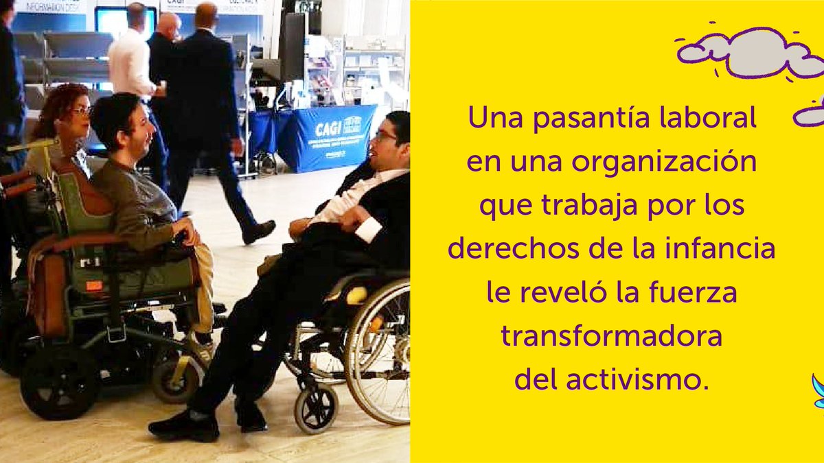 UNFPAPy's tweet photo. Álvaro Martínez @sueneropy descubrió el poder del activismo desde joven. Como miembro de la @RCTFD, ha trabajado por los derechos de las personas con discapacidad y contra la discriminación en Paraguay.

🔗https://t.co/kmKIS28jby

🧡#QuieroVivirAsí #SinViolencia
@unfpa_lac @unfpa https://t.co/nyMtCEvtGS