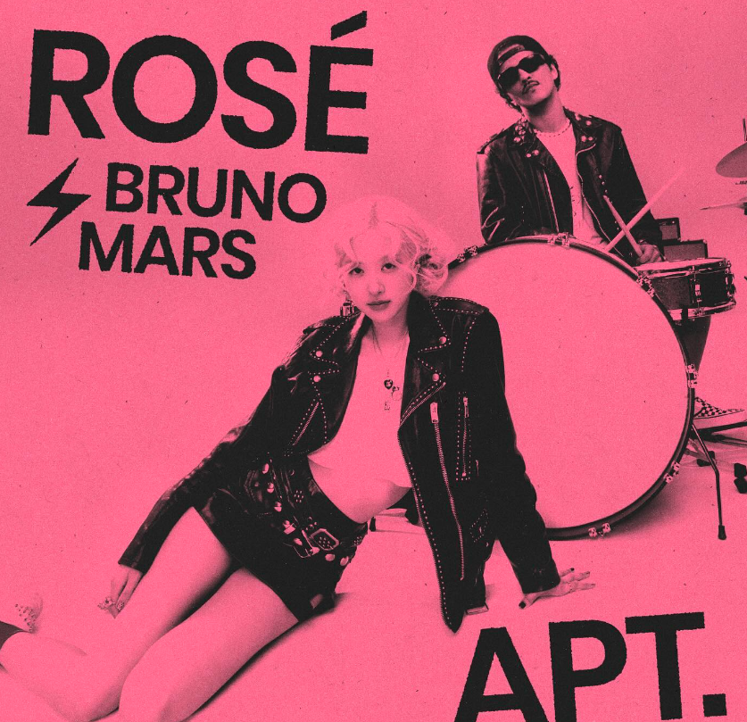Rosé and Bruno Mars announce their collab, 'APT.', out October 18th.