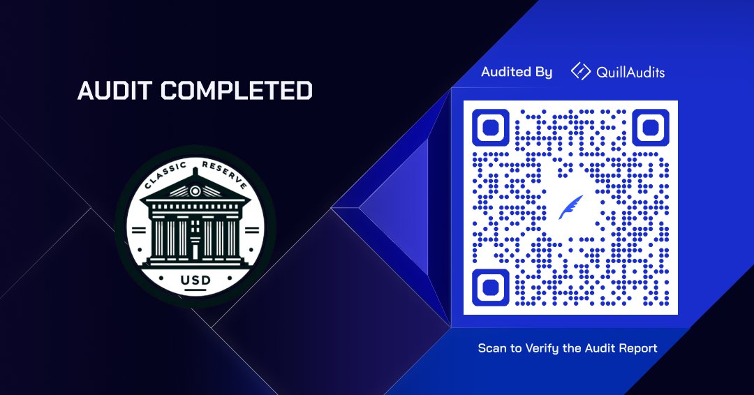 GM GM Degens!

We just wrapped up our audit on <a href="/Veritas_ETC/">Veritas</a>'s $ERUSD, the first CDP stablecoin on Ethereum Classic, &amp; it's looking pretty solid now 🥷

ERUSD lets you mint stablecoins using $ETC as collateral; pretty neat, we would say.

We discovered 14 vulnerabilities, notably: