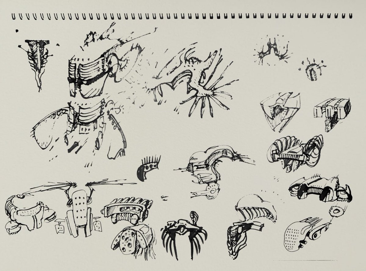 NextGenium's tweet photo. Concept art of Spidey's adversaries from Spider Matrix.
#IndieGameDev #indiegame #3D #UE5 #UnrealEngine5 #SpiderMatrix https://t.co/4q3EJ9hDlT