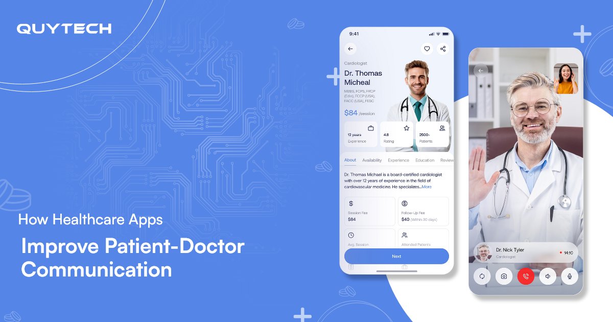 marielliam2's tweet image. Healthcare apps are transforming the way patients connect with doctors, Explore the development guide below.

Link: quytech.com/blog/how-healt…

#TelemedicineApp #HealthcareAppDevelopment #PatientDoctorCommunication #DigitalHealth

#MobileHealth
