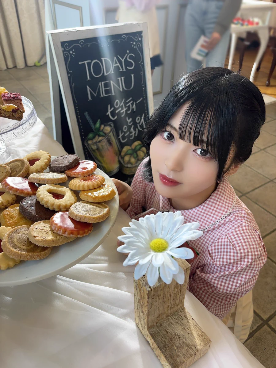 ニアジョイ江角怜音 ピーチティーとピーチパイ 直筆 生写真 ヨリ 江角 怜音 on X: 