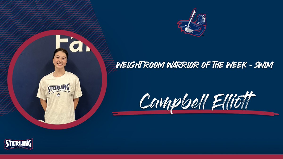 Week 8 Weight Room Warriors #warriorstrong

<a href="/SCWarriorSwim/">Sterling College Swimming</a>
<a href="/SterlingCSports/">Sterling Warriors</a>