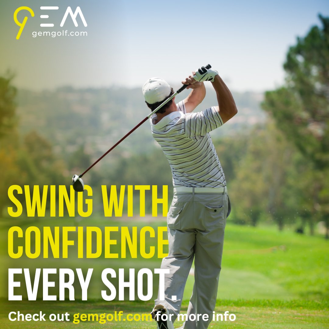 gem_golf's tweet image. Master your swing and boost your game with every shot! Visit gemgolf.com and take your golfing skills to the next level!

#TheGEM #GEMGolf #TrainingAid #GolfSwing #FixYourSwing #FullSwingGolf #GolfTrainingAid