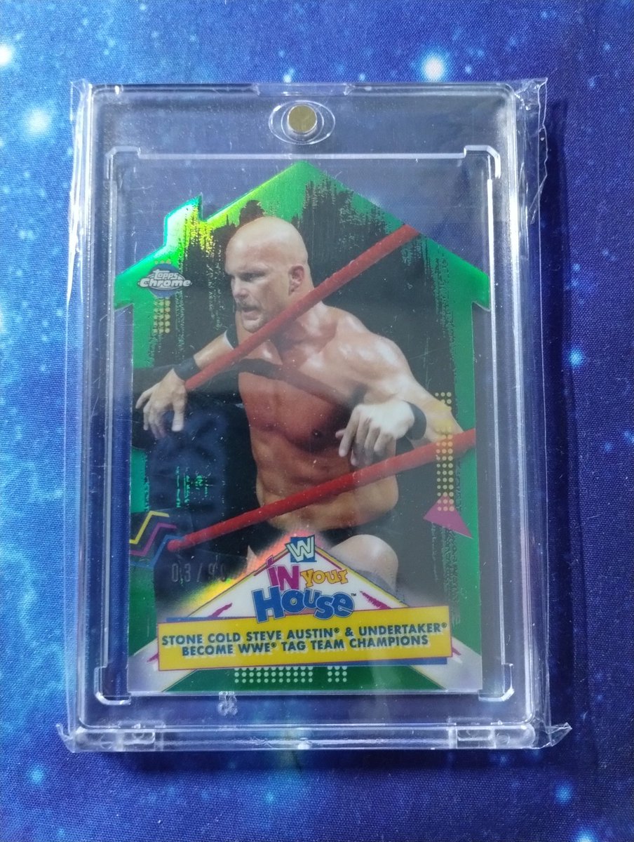 MrECardboard's tweet photo. @CollX_App @Topps Stone Cold #/99 👍🏼 https://t.co/x4CgYlmliy