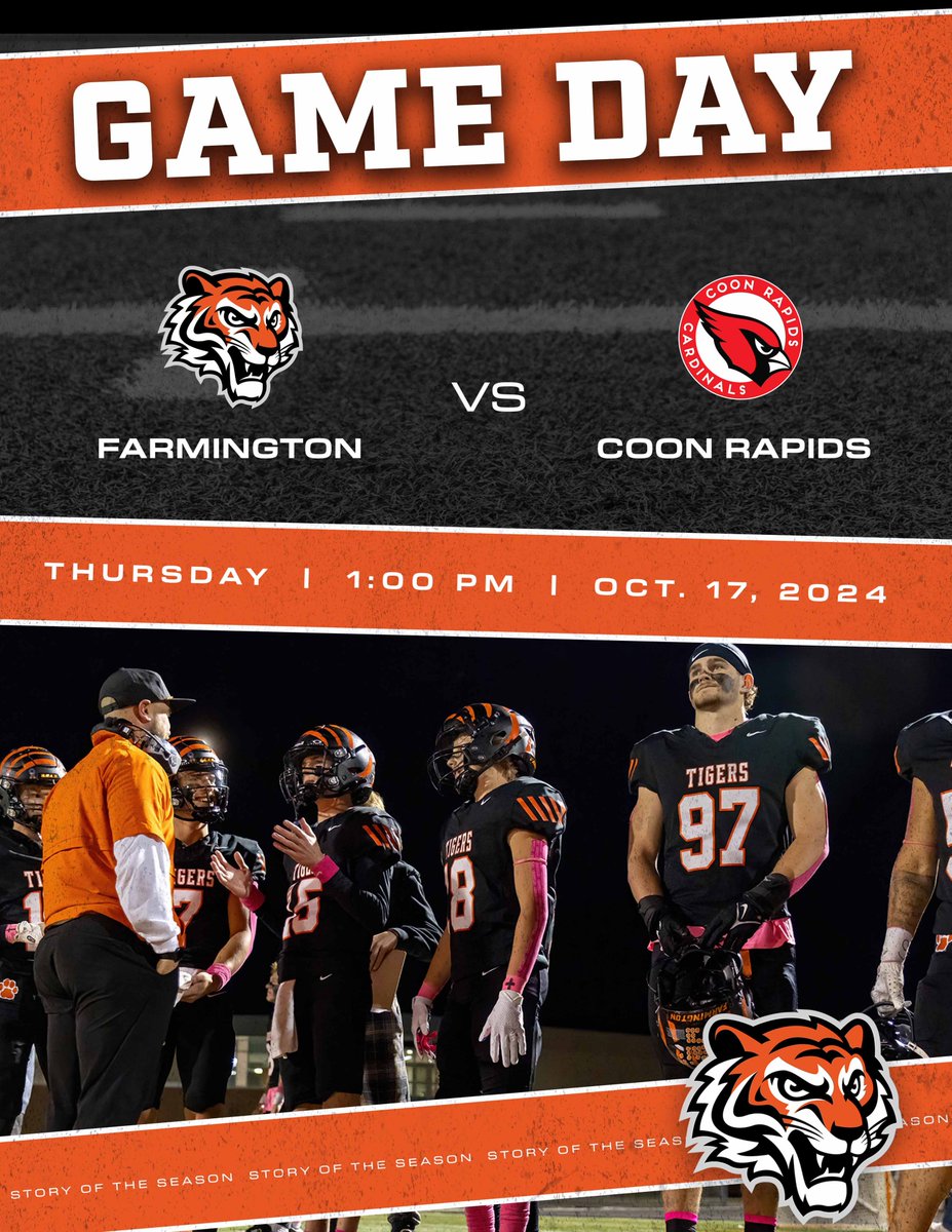 Farmington Football (@fhs_tigersfb) on Twitter photo 