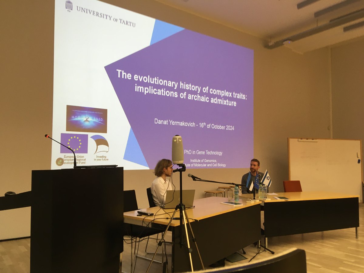 MichaDannemann's tweet image. Congratulations to Dr Danat Yermakovich! 🥳 Great thesis and defence 🎓 @genomicstartu