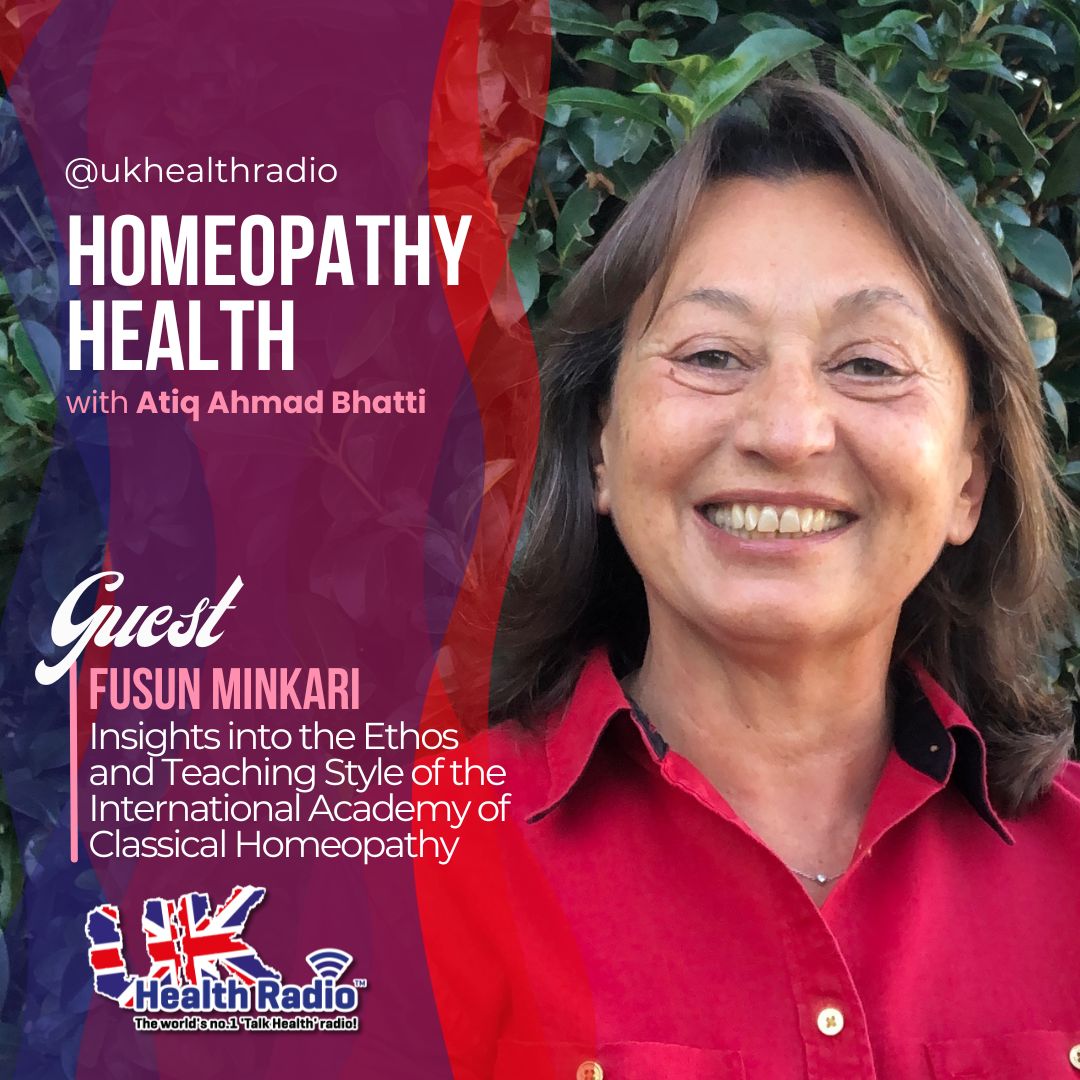 UK Health Radio™ (@ukhealthradio) on Twitter photo ‘Homeopathy Health’ hosted by <a href="/AtiqAhmdBhatti/">Atiq Ahmad Bhatti</a> <a href="/LikeTreatsLike/">Like Treats Like</a> on <a href="/ukhealthradio/">UK Health Radio™</a> - Fusun Minkari from IACH shares insights into the ethos, teachings, and unique learning style of renowned homeopathy expert Professor George Vithoulkas’s Inernational Academy of Classical Homeopathy, ‘Homeopathy Health’ hosted by <a href="/AtiqAhmdBhatti/">Atiq Ahmad Bhatti</a> <a href="/LikeTreatsLike/">Like Treats Like</a> on <a href="/ukhealthradio/">UK Health Radio™</a> - Fusun Minkari from IACH shares insights into the ethos, teachings, and unique learning style of renowned homeopathy expert Professor George Vithoulkas’s Inernational Academy of Classical Homeopathy,