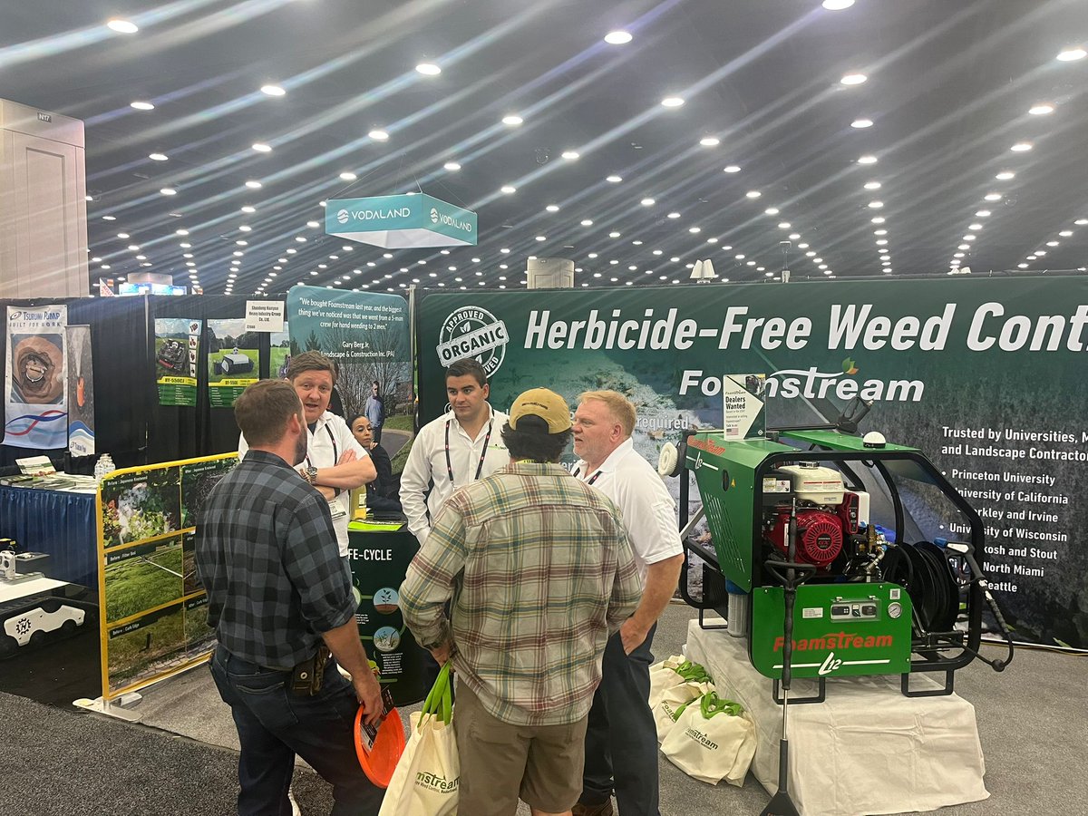 Foamstream (@weedingtech) on Twitter photo Here's a shot of us live at the <a href="/equipexposition/">Equip Exposition</a> - come and say hi if you're there so we can chat about our eco-friendly herbicide-free solution Foamstream 😊
#EquipExpo Here's a shot of us live at the <a href="/equipexposition/">Equip Exposition</a> - come and say hi if you're there so we can chat about our eco-friendly herbicide-free solution Foamstream 😊
#EquipExpo