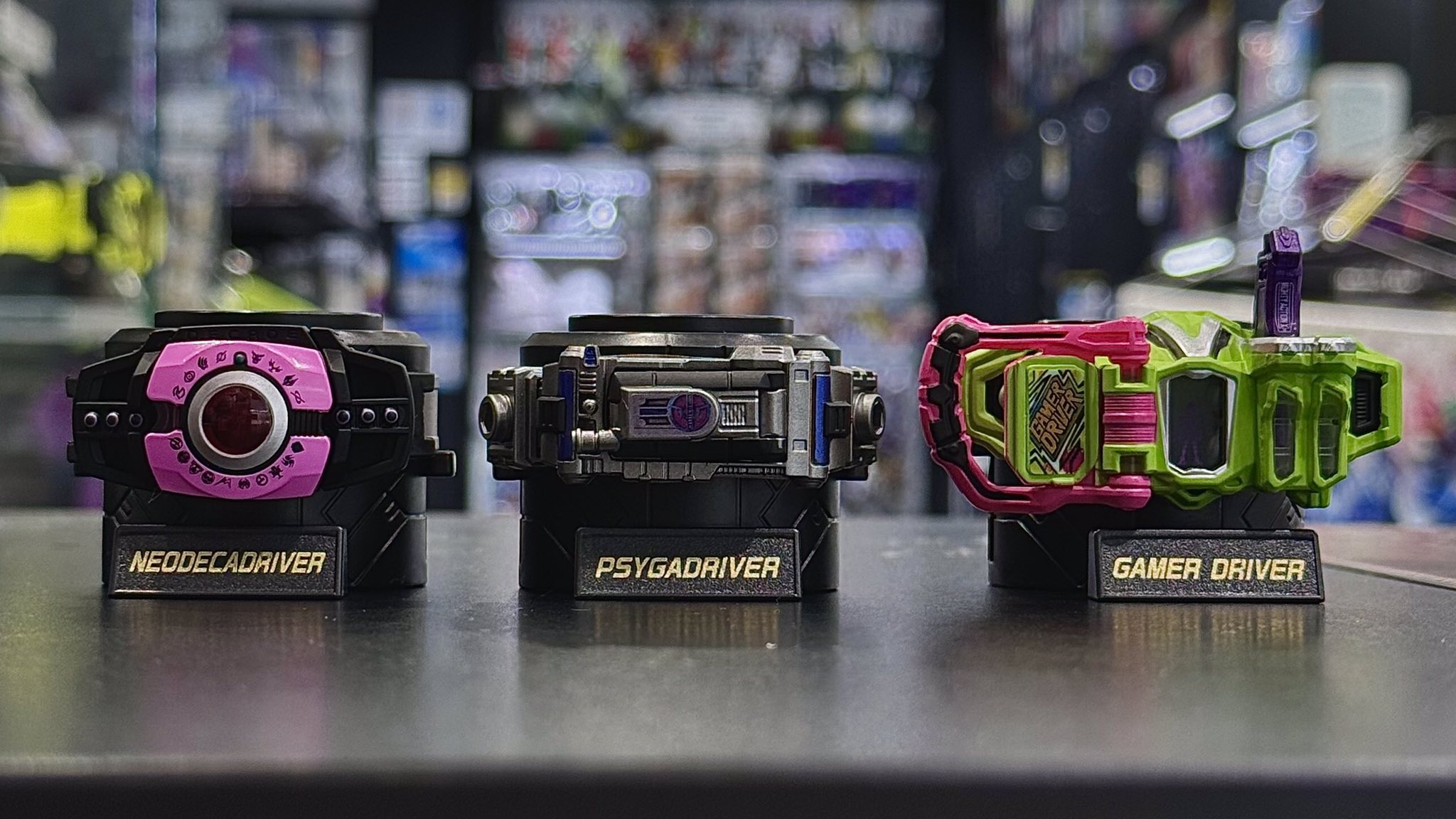 ディスプレイレジェンド変身ベルト サイガドライバー & ゲーマドライバー 仮面ライダーシリーズ ディスプレイレジェンド変身ベルト02