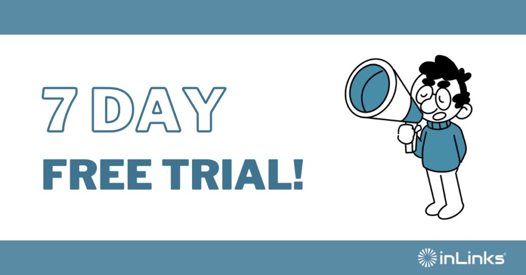 Exciting news! We’ve just launched a 7-day free trial for inLinks, giving you a chance to explore all the features of our Level 1 "freelancer" account inlinks.com/launches/now-y…