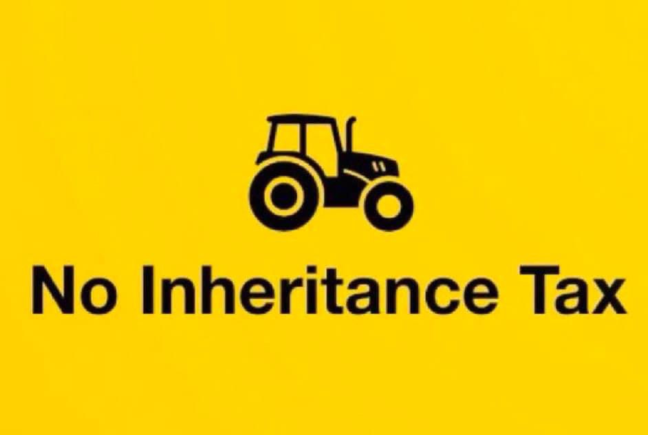 NoFarmsNoFoods's tweet photo. “It’s been suggested that inheritance tax will have to be paid on farmland. Which means that in about 20 years’ time, there will be no farmland.”

~ Jeremy Clarkson 🎯

If the Labour government adds inheritance tax to farmland, it will decimate generational family farming. https://t.co/X1lgaJTb2O