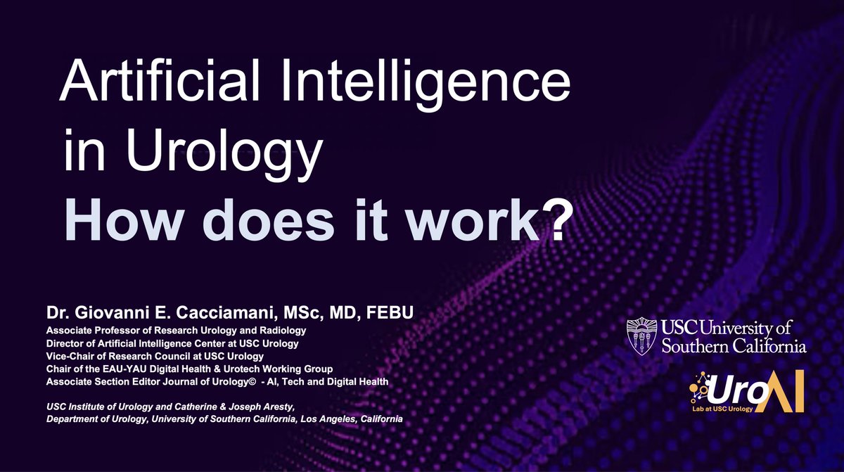 Dr. Giovanni E Cacciamani MD MSc FEBU 🇮🇹🇺🇸🇪🇺 (@cacciamani_md) on Twitter photo Exited to be in <a href="/SanDiegoCounty/">SanDiegoCounty</a> at the <a href="/therapy_focal/">FOCAL+ 2025</a> FOCAL+2024 to
diacuss together a stellar panel <a href="/radiolobt/">Baris Turkbey MD</a> <a href="/ALDCAbreu/">Dr Andre Abreu</a> <a href="/ArunRaiMD/">Arun Rai</a> about how #AI can make urology human again!
<a href="/Urology_AI/">AI Center at USC Urology</a> <a href="/arvinkgeorge/">Arvin K. George, MD</a> <a href="/AbhinavSidana/">Abhinav Sidana</a> <a href="/AmirLebastchi/">Amir Lebastchi, MD</a> <a href="/veerukasi/">Veeru Kasi</a> <a href="/USC_Urology/">USC Urology</a> Exited to be in <a href="/SanDiegoCounty/">SanDiegoCounty</a> at the <a href="/therapy_focal/">FOCAL+ 2025</a> FOCAL+2024 to
diacuss together a stellar panel <a href="/radiolobt/">Baris Turkbey MD</a> <a href="/ALDCAbreu/">Dr Andre Abreu</a> <a href="/ArunRaiMD/">Arun Rai</a> about how #AI can make urology human again!
<a href="/Urology_AI/">AI Center at USC Urology</a> <a href="/arvinkgeorge/">Arvin K. George, MD</a> <a href="/AbhinavSidana/">Abhinav Sidana</a> <a href="/AmirLebastchi/">Amir Lebastchi, MD</a> <a href="/veerukasi/">Veeru Kasi</a> <a href="/USC_Urology/">USC Urology</a>