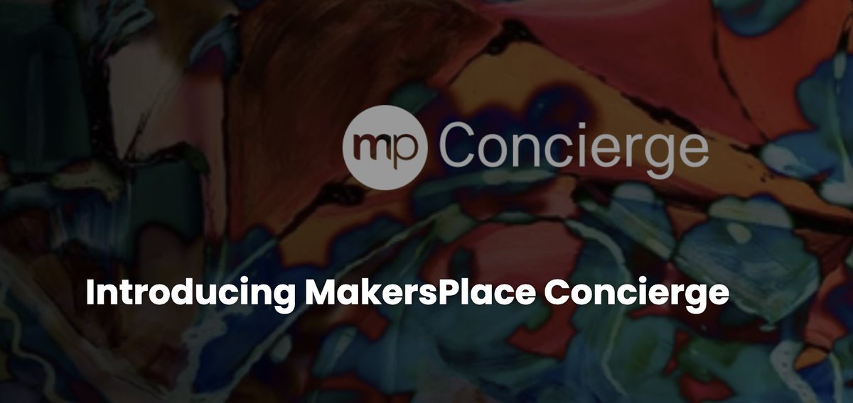 Did you know <a href="/MakersPlace/">MakersPlace 🔳</a> has a concierge team?🤔

The MP concierge team consists of me and @Kat_MakersPlace! 

The MakersPlace Concierge team offers an exclusive, seamless, white-glove experience for collectors and art advisors seeking a more personalized digital art-buying