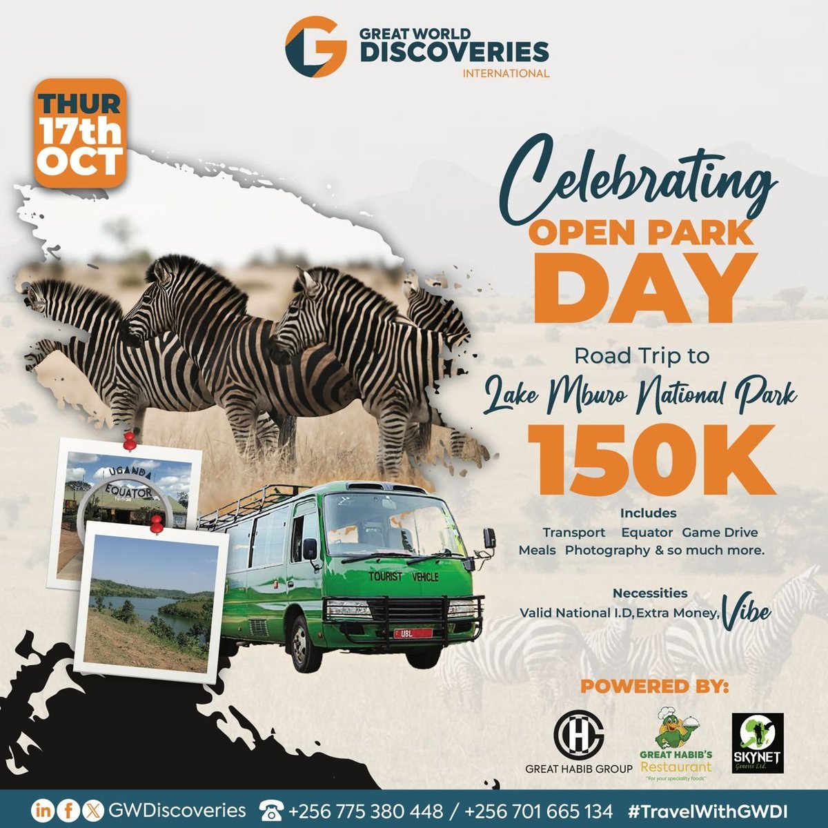 Skynetgenesis1's tweet photo. The smallest of Uganda's 🇺🇬 savannah national Park, home of Zebras🦓, over 300 bird 🐦 species, several Antelopes species 🦌, Giraffe🦒, Buffalos🐃, Leopards🐆, Hyenas, among others welcomed us on day one of #OpenParkDayUG 
#TravelWithSkynet
#TravelWithGWD https://t.co/EH9EFiX7Nr