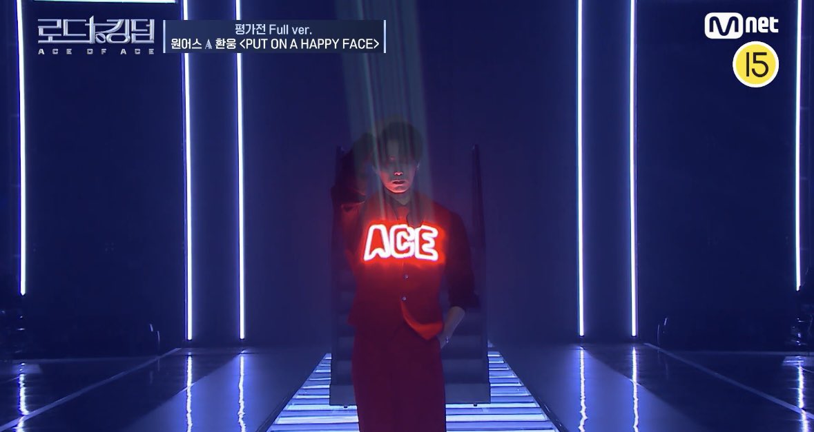 IntoAFandom's tweet photo. Hwanwoong is now 4/4 when it comes to the ace battle. He won the preliminary round, he won round one, he won the 1v1 battle, and him and Seoho just won round 2. 

The Ultimate Ace. https://t.co/PIJOwfkMGk