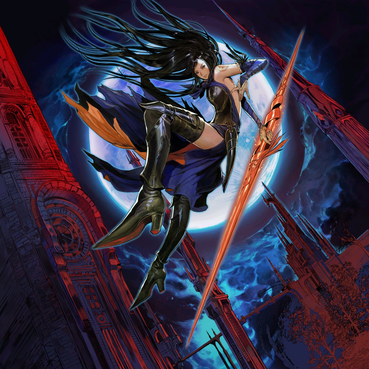 AlstroNarcissus's tweet photo. Shanoa from Castlevania Order of Ecclesia 💙🖤 https://t.co/0F2uG5y0vB