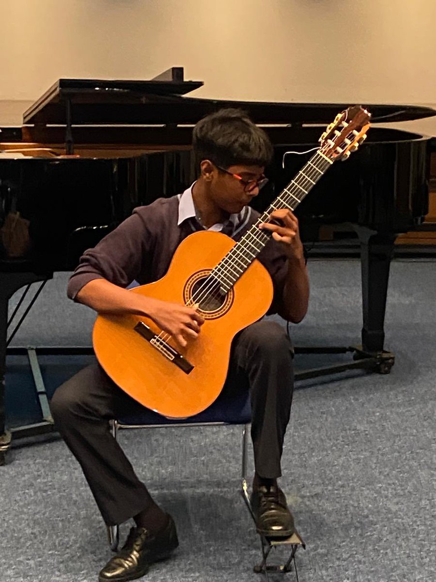 BSAKmusic's tweet photo. A wonderful sample of BSAK musicians had the honour of performing for Marek Dykta, Senior Assistant Director of Admissions, from Berklee College of Music in Boston and Berklee Conservatory this evening. A fascinating opportunity for our young musicians! @BSAKAbuDhabi https://t.co/pCt4Unh5z5