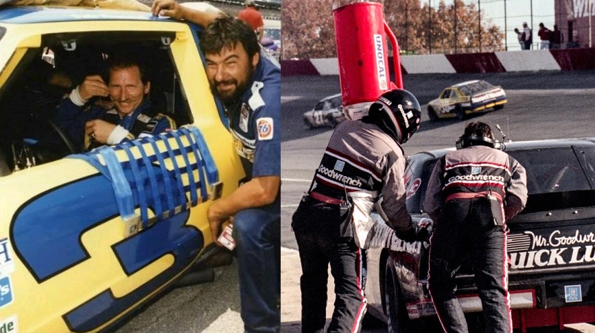 LegendsNascar's tweet photo. Happy Birthday, Chocolate Myers!! 🎂 

#JunkyardDogs 🏁 #FlyingAces https://t.co/wzvLGEWbtC