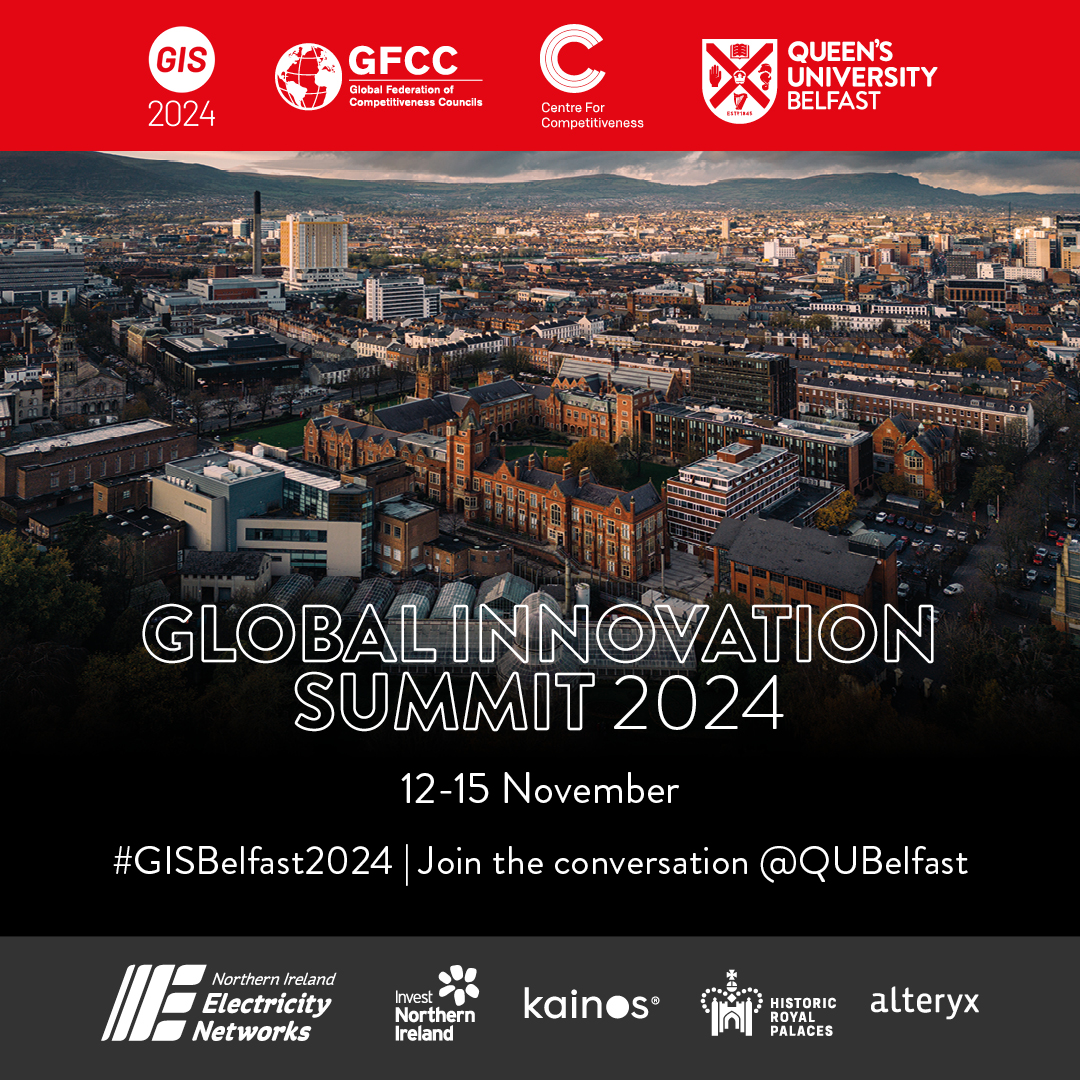 QUBelfast's tweet photo. Next month we will host the Global Innovation Summit, a landmark event which will put Northern Ireland at the heart of key debates taking place amongst some of the most influential leaders in the world.

We are proud to have a long history as an arena for debate, providing a safe space for leaders to engage in difficult conversations about the issues that matter most to our society.

This event will offer yet another opportunity to explore and develop solutions to two of the most pressing global challenges: sustainability and economic inclusion.

🎟️ Register your interest now for the chance to be there in person: https://t.co/kcpCGz23S3

📹 Plus, if you can't be there in person, we will also be welcoming the world to join us via live stream.

With thanks to our co-hosts, partners and sponsors: 
@thegfcc, @CentreforCompe1, @NIElectricity, @InvestNI, @KainosSoftware, @HRP_palaces, @alteryx, @wibni

#GISBelfast2024 | #LoveQUB | #Belfast | #NorthernIreland | #Global | #Innovation | #GlobalInnovation | #GlobalSustainability | #EconomicInclusion