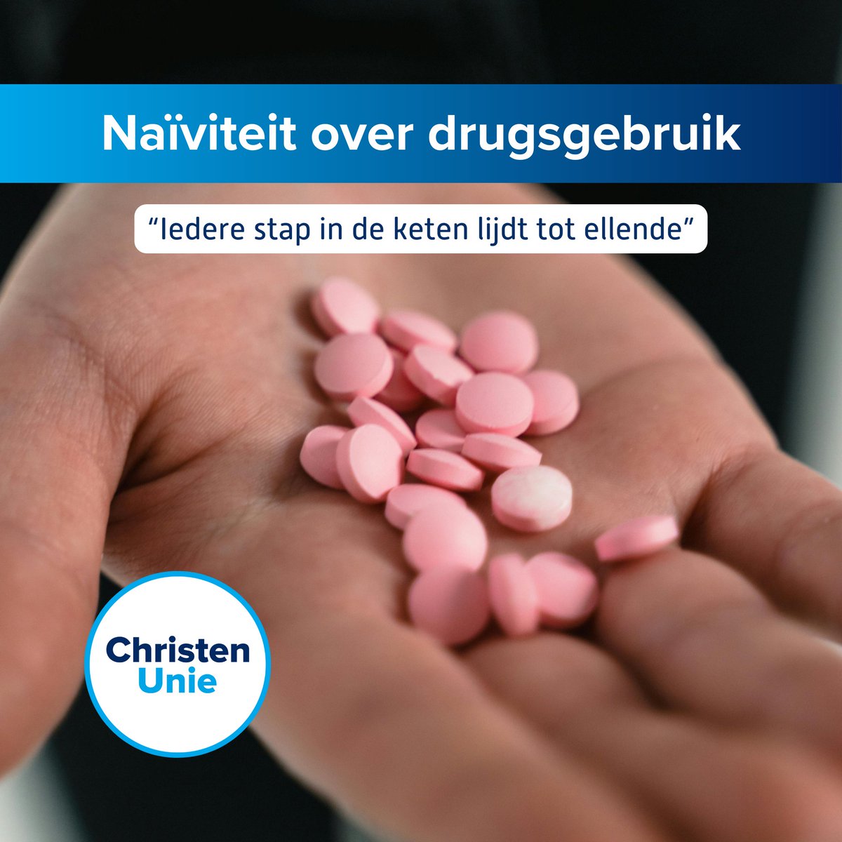 In Utrecht worden veel drugs gebruikt. We ondervinden dagelijks de gevolgen hiervan. En toch wordt de link tussen gebruik enerzijds en criminaliteit anderzijds, onvoldoende gelegd. 

Lees hier de inbreng van commissielid @DerkvanBergen in het debat:
utrecht.christenunie.nl/nieuws/2024/10…

#cu
