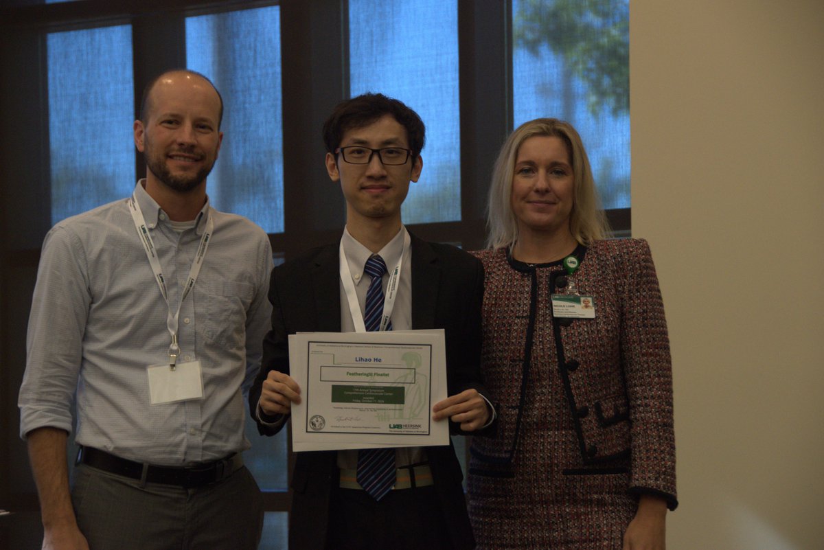 Symposium Recap🎉 Congratulations again to Lihao He for winning 1st place in the Featheringill Finalist session at the CCVC Symposium! Lihao's presentation was titled "Autophagy Reduces Streptococcus Pneumoniae Cytotoxicity in Cardiomyocytes."