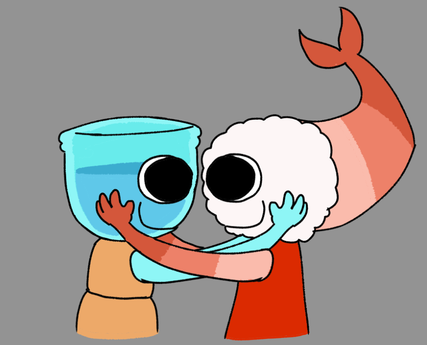 SHRIMPO888's tweet photo. day 15: TRUE LOVE
#dandysworld #shrimpfinn #shrimpo #finn https://t.co/9lkhp28m3a