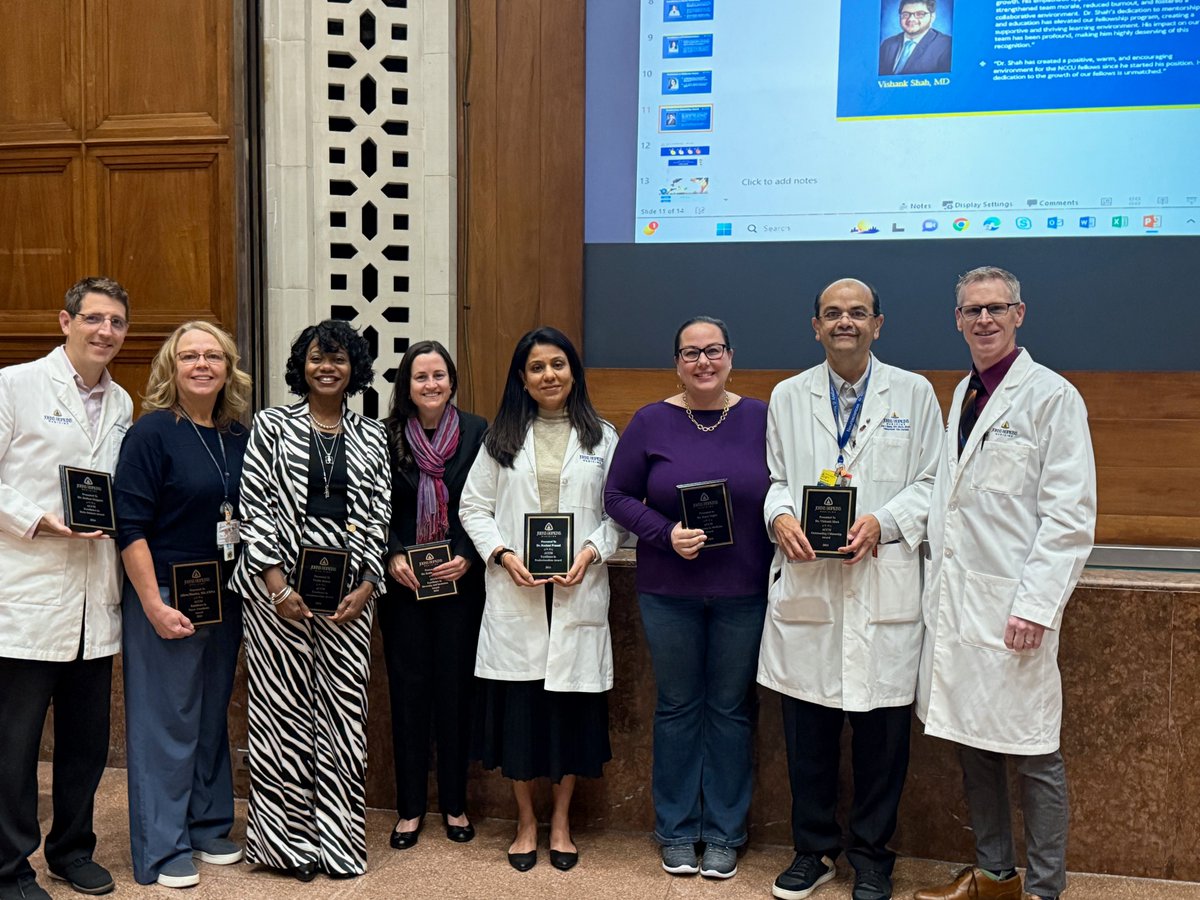 Congratulations to this year's ACCM Award winners! A great way to celebrate Ether Day (10/16). 

(not pictured: Dr. Vishank Shah - award accepted by Dr. Jose Suarez)