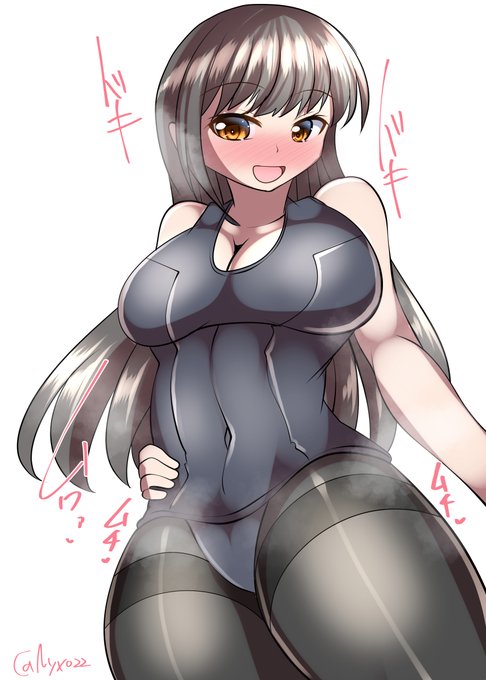 「いいよ…やったげよか…?///」 ムチムチスク水黒タイツ早潮チャン(ˇωˇ) 連続1686日目 #艦これ版真剣お絵描き60分一本勝負_20241017 #艦これ版深夜の真剣お絵描き60分一本勝負 #10000日チャレンジ #めび環んどろ #早潮 