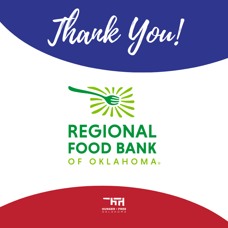 HungerFreeOK's tweet photo. Thank you, @rfbo, for partnering with us to provide equitable access to the SNAP application and alleviate hunger in Oklahoma! #ThankfulThursday #EndHungerInOK https://t.co/OnWoEYGH1W