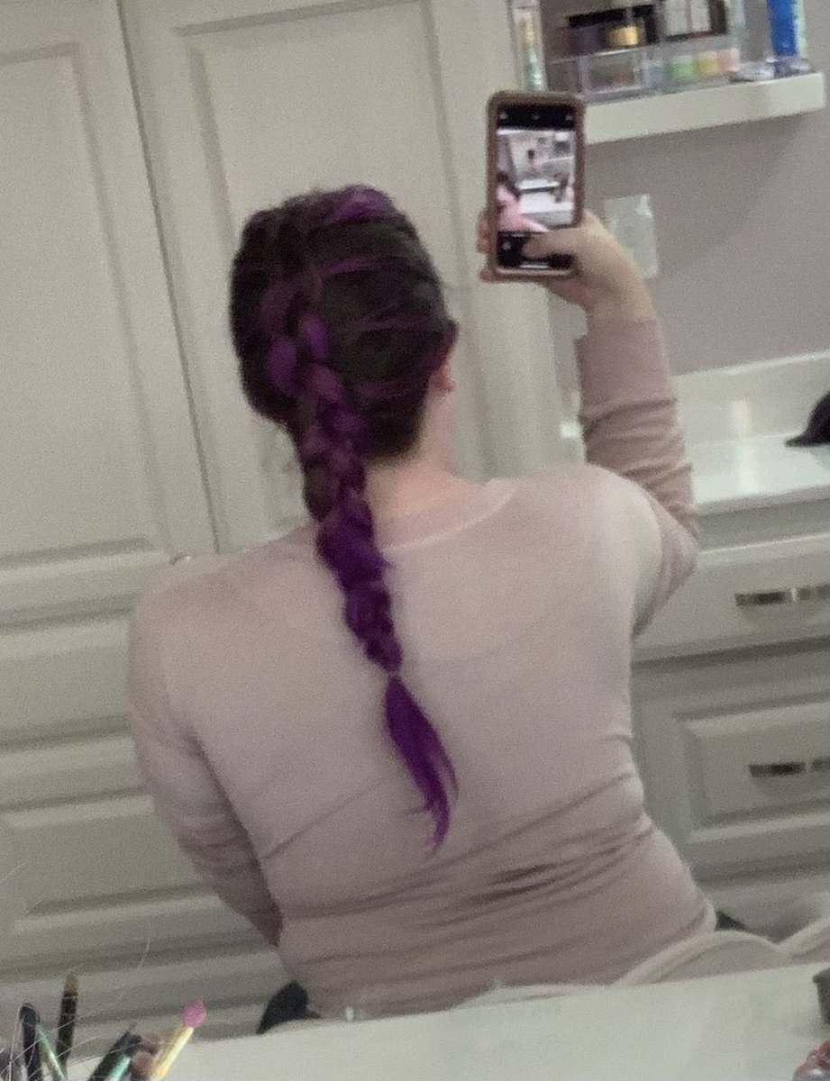 Thought it would look sick in a braid and I was RIGHT