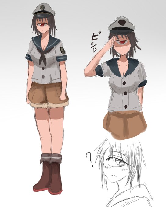 20代前半に描いた単眼ちゃんあげとこ 