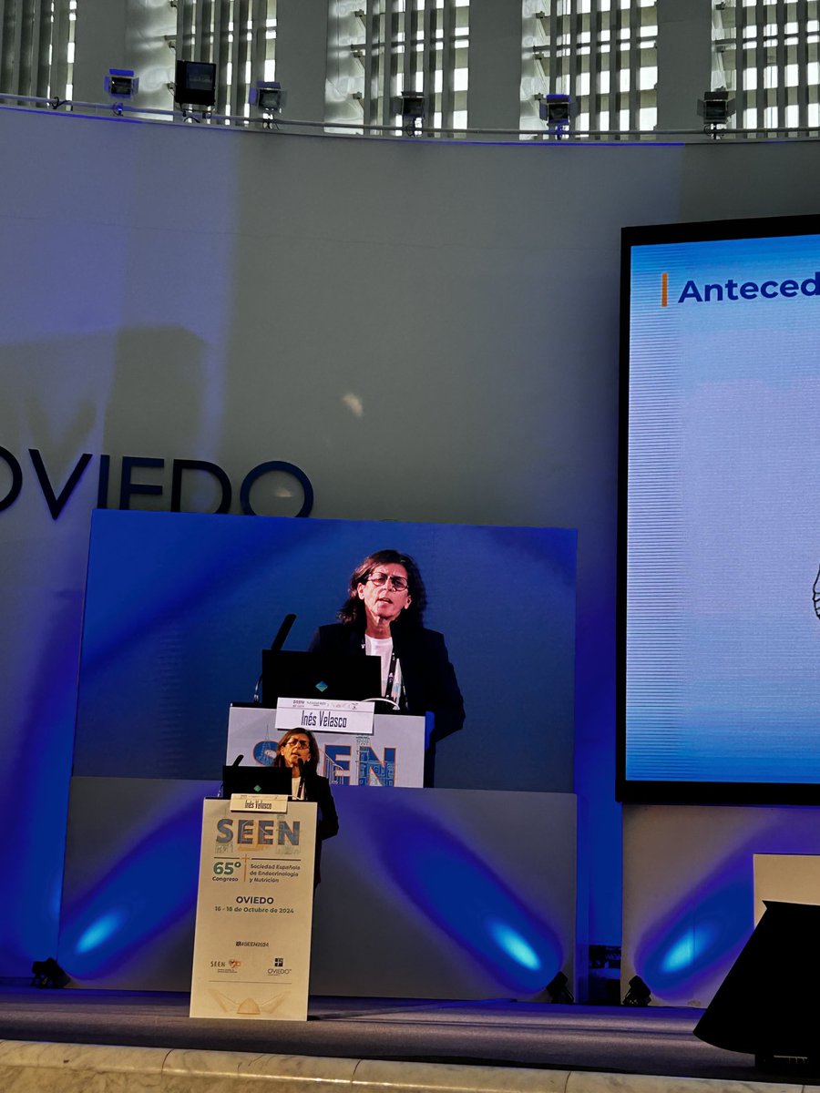 Nuestra compañera de ⁦<a href="/hgermanstrias/">Hosp. Germans Trias</a>⁩ Dra Inés Velasco inicia una mesa muy interesante de hot topics en obesidad. #SEEN2024 ⁦<a href="/ObesitySeen/">ObesitySEEN</a>⁩ ⁦<a href="/EndocrinoHGTiP/">EndocrinoHGTiP</a>⁩