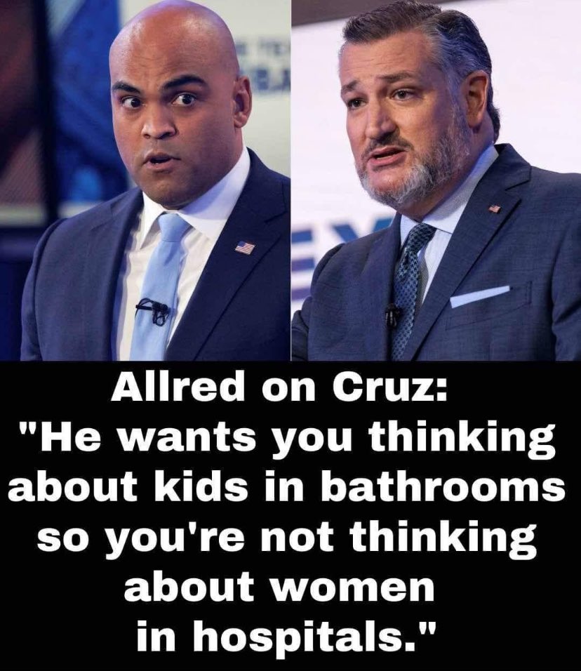 AnnieForTruth's tweet photo. I hope Texans kick Ted Cruzโs ugly ass to the curb on November 5. #VoteAllred #CancunCruz https://t.co/h6u4Ms20sj
