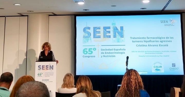EndocrinoLaPaz's tweet image. Hoy hemos estado muy bien representad@s en el Congreso #SEEN2024 ‼️
@noemigpvillar 
@Joaquin_Gom 
#PatriciaMartinRojas-Marcos
#CristinaAlvarez-Escola
@sociedadSEEN