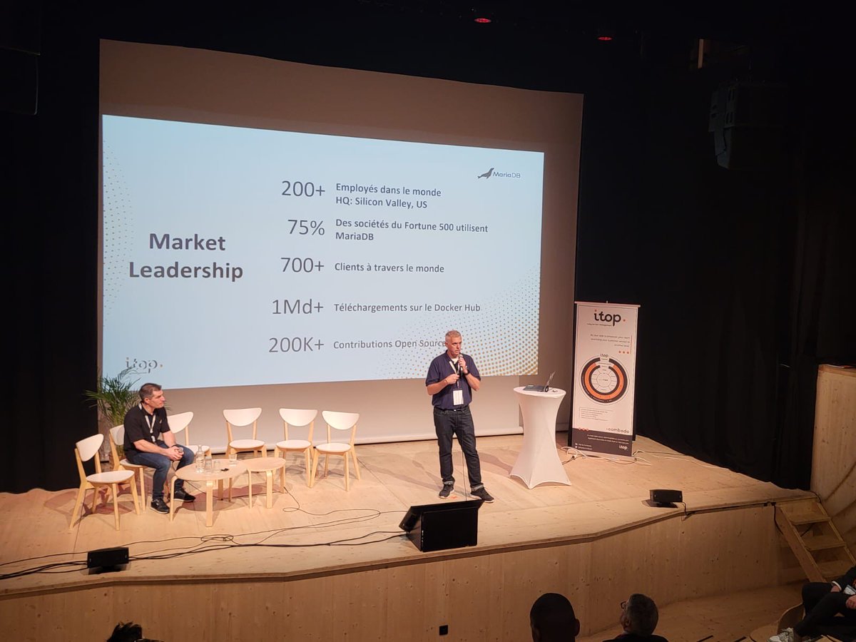 iTopByCombodo's tweet image. 🚀Learn how to make iTop highly available with @MariaDB_FR and #MaxScale! 

Join Sébastien Giraud and Mick Carney as they walk you through the key steps to ensure reliability and performance. 
#RIC2024