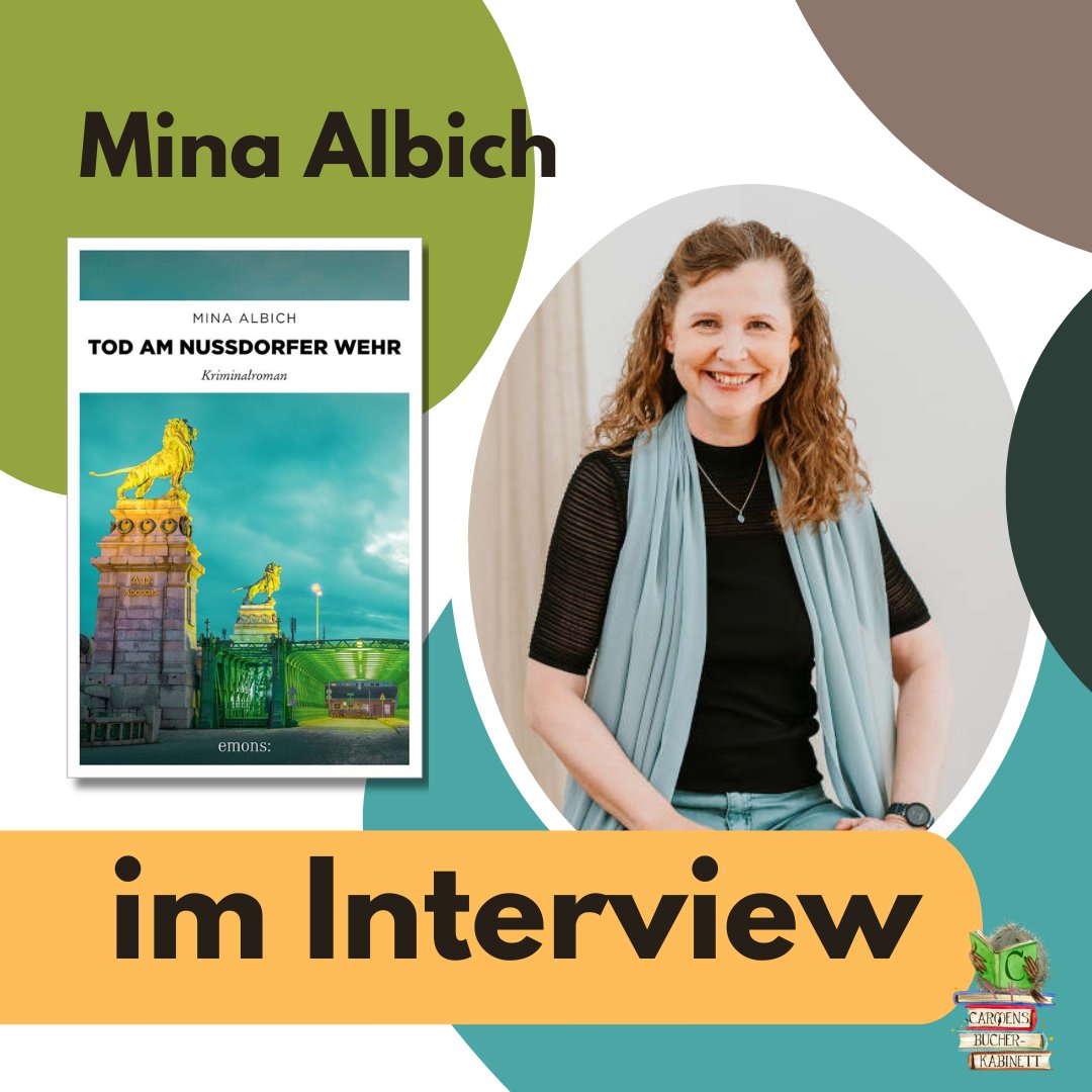 Mit Mina Albich geht es bereits zum dritten Mal nach Wien. Das Buch erscheint heute und die Autorin hat mir zum neuen Buch ein kleines Interview gegeben;

carmensbuecherkabinett.de/2024/10/17/int…

#interview #autorinimgespräch