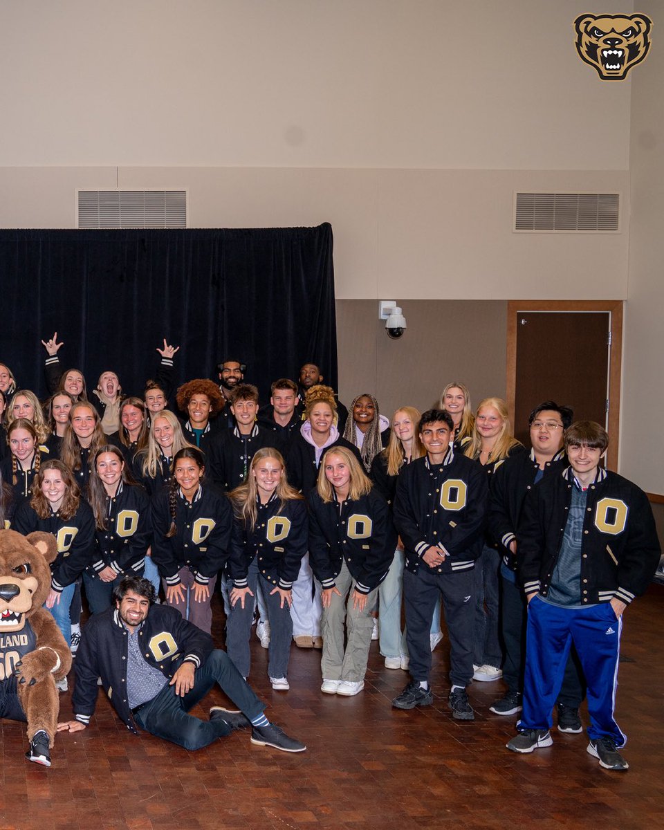 GoldenGrizzlies's tweet photo. Congrats to all our student-athletes who received their OU varsity jackets last night. https://t.co/cJwYX76Dys