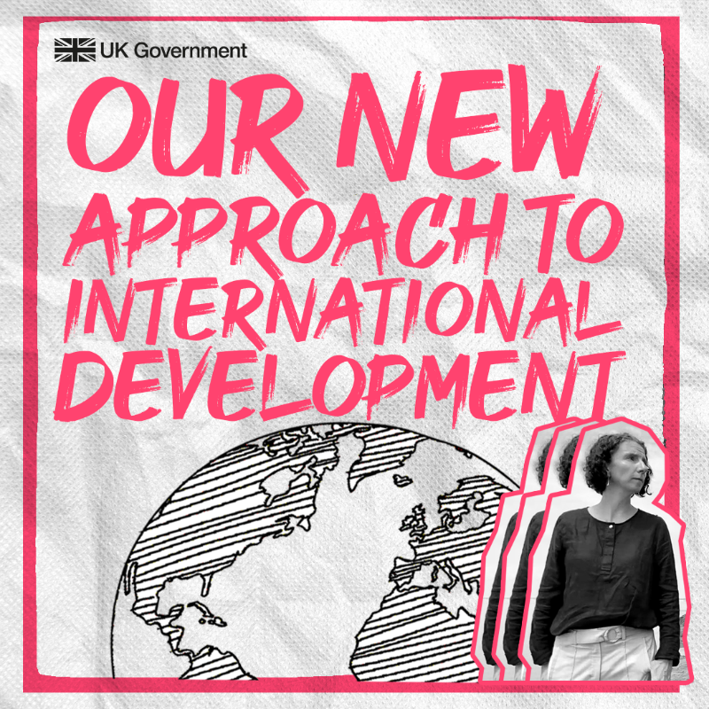 FCDOGovUK's tweet photo. Our aim: a world free of poverty on a liveable planet.

But how will we get there? Swipe to find out.