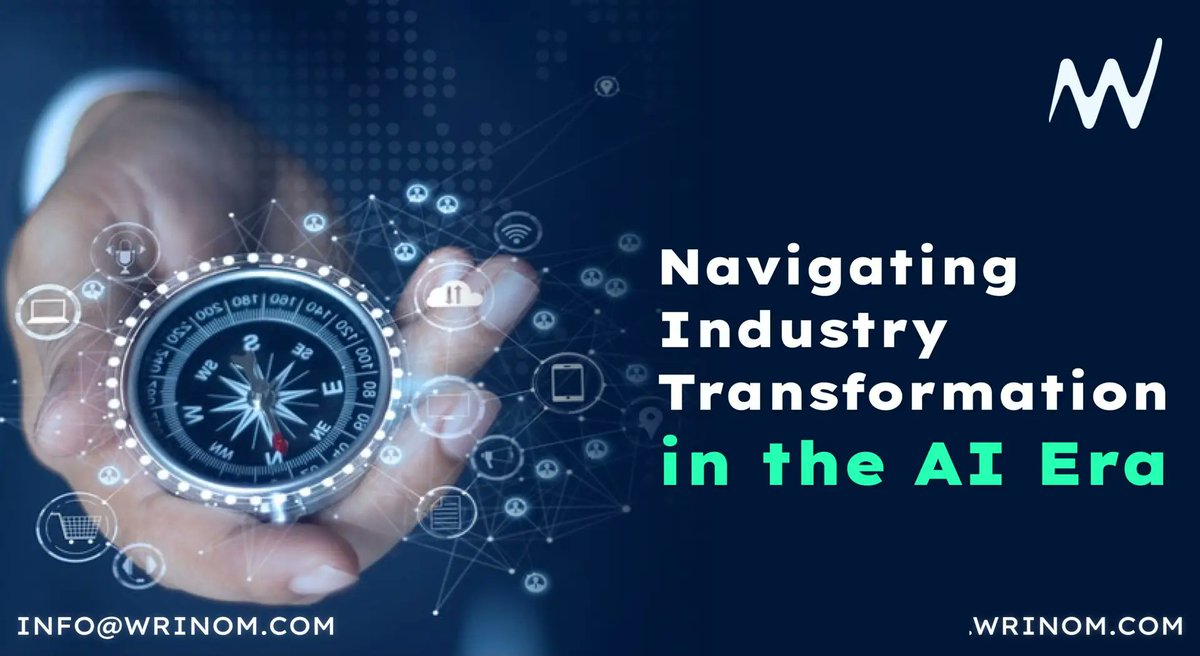 Wrinomsolution's tweet photo. Navigating Industry Transformation in the AI Era: Insights
visit here: https://t.co/tsrciDIrOf

#artificialintelligence #augmentedreality #blockchainintegration #crmsfuturecustomization #emergingtechnologies #IoT #Securityt #VirtualReality https://t.co/sgKt9QcBXt