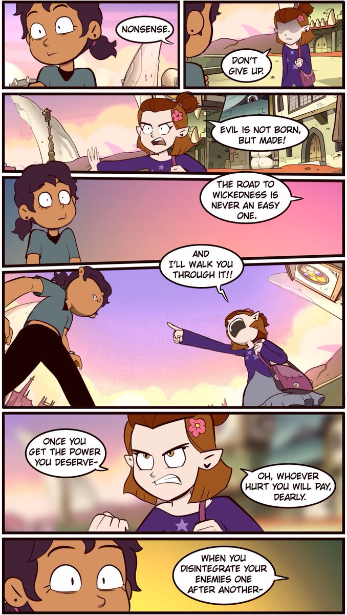 MoringmarkMark's tweet photo. Luzifer AU: The Couple Who Slays Together #TheOwlHouse #toh https://t.co/6UT7zx4Ek6