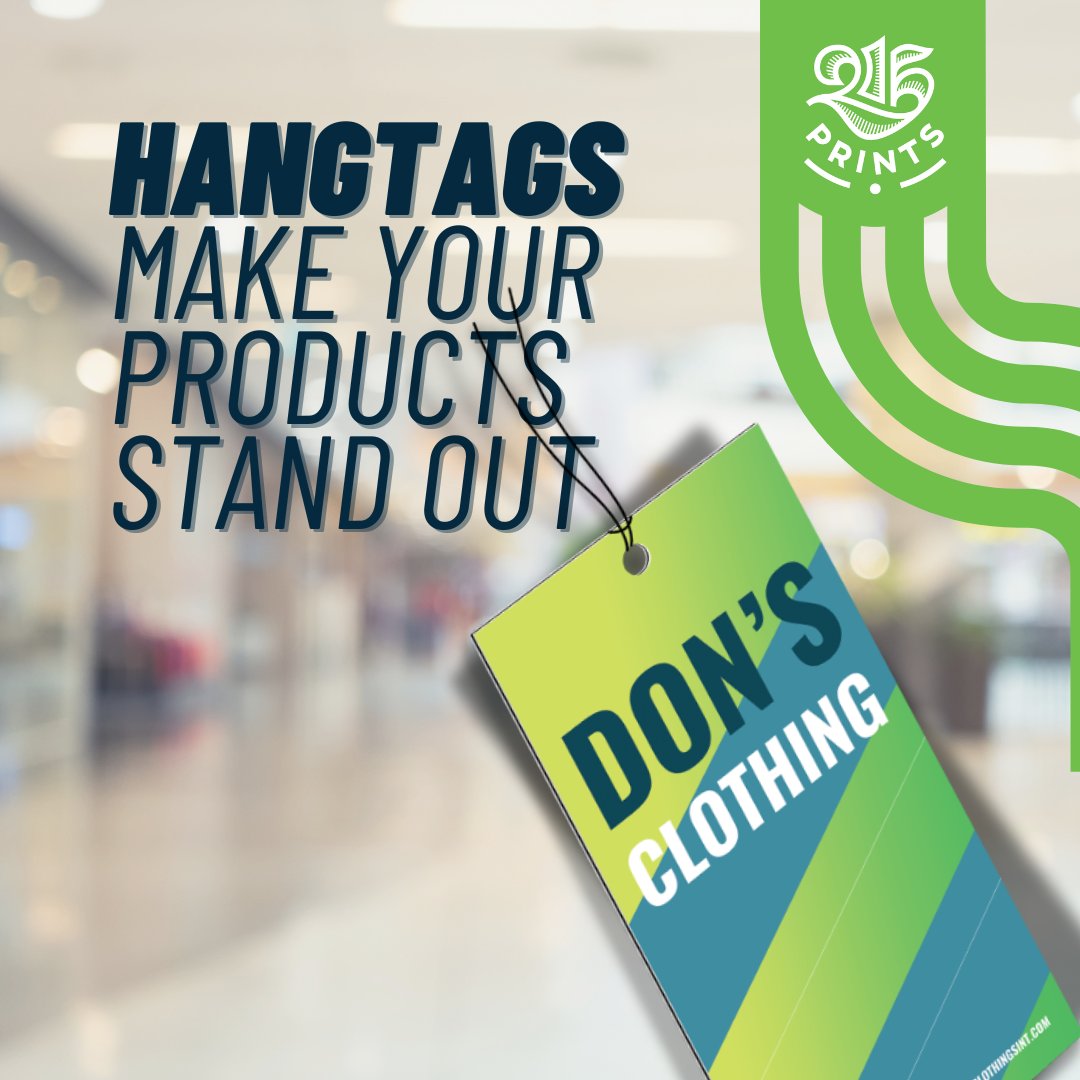 215prints's tweet photo. Boost Your Brand with Hangtags! 🚀

A professional touch and enhance brand identity.

👗 Fashion: Add style and info to your clothing.
🎁 Gifts: Make each gift unique. 
🍷 Food: Showcase your gourmet products.
Hangtags are the perfect finishing touch. 🌟 https://t.co/BhofaHFMDt